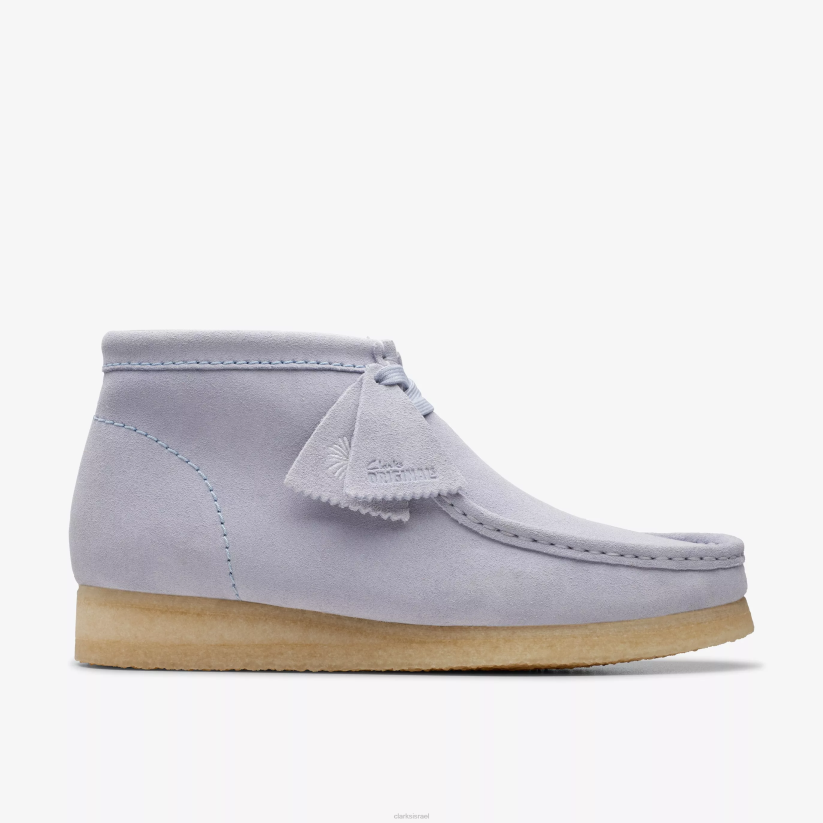 V268658 זמש אפור ענן Clarks מגף wallabee