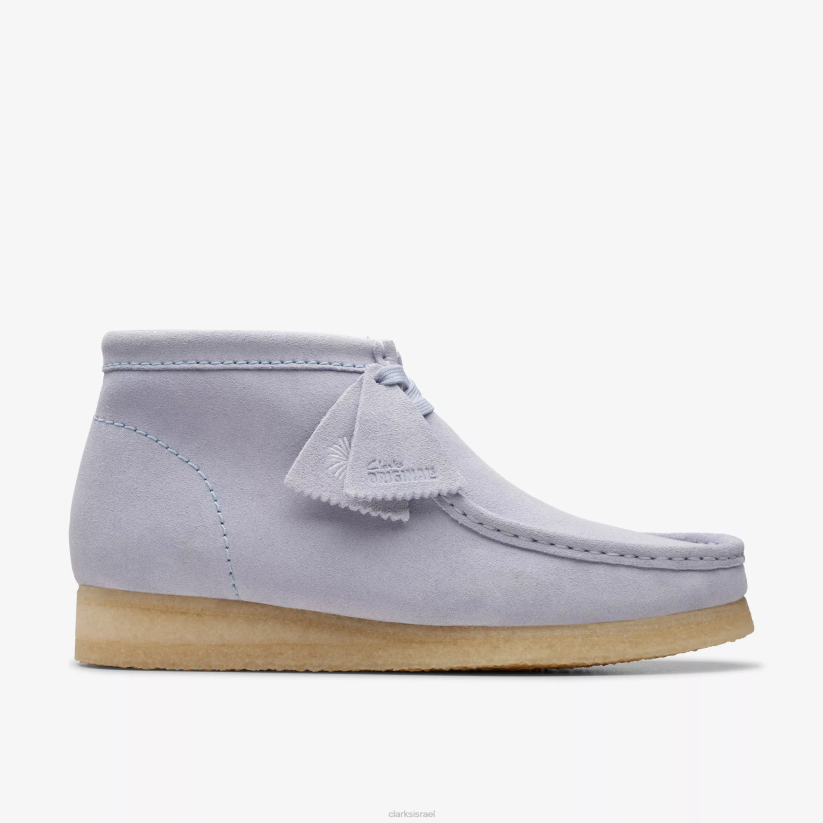 V268658 זמש אפור ענן Clarks מגף wallabee