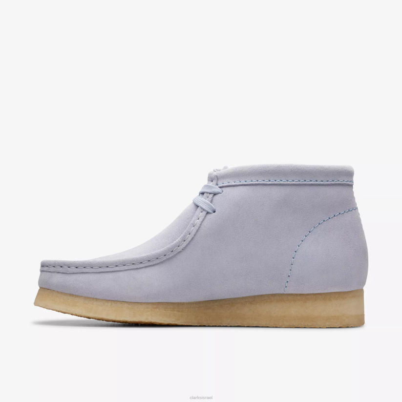 V268658 זמש אפור ענן Clarks מגף wallabee