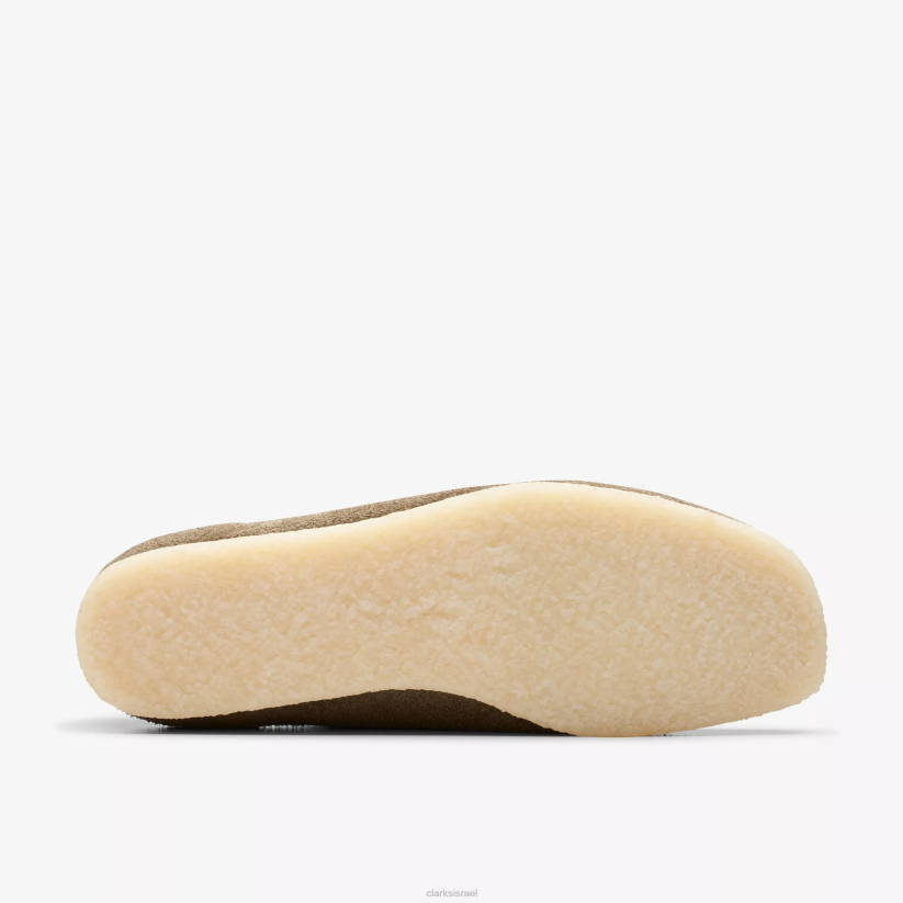 V268662 זמש חאקי בהיר Clarks וואלאבי