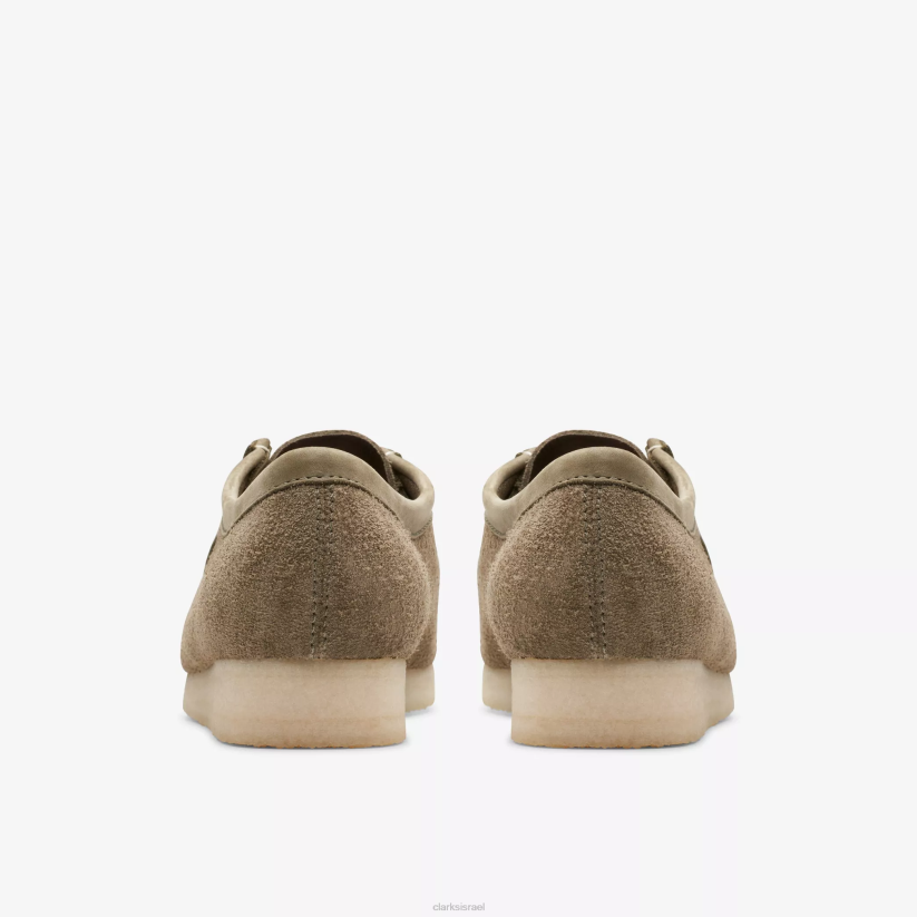 V268662 זמש חאקי בהיר Clarks וואלאבי