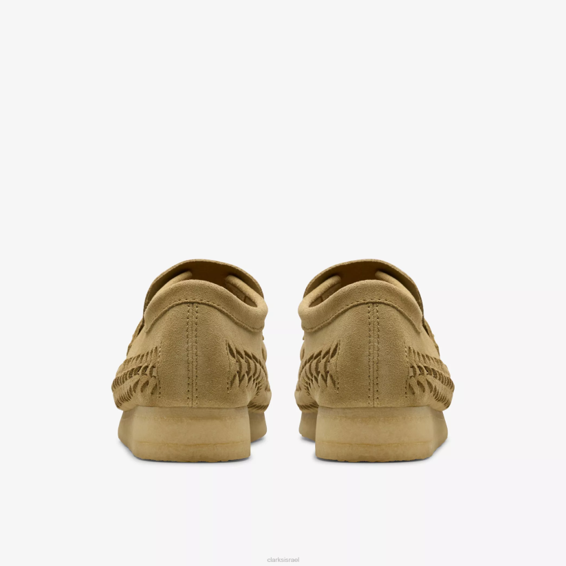 V268668 זמש מייפל Clarks מארג לופר של wallabee