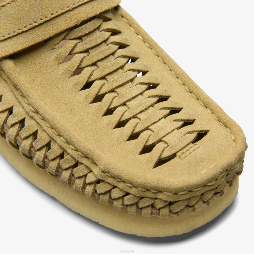 V268668 זמש מייפל Clarks מארג לופר של wallabee