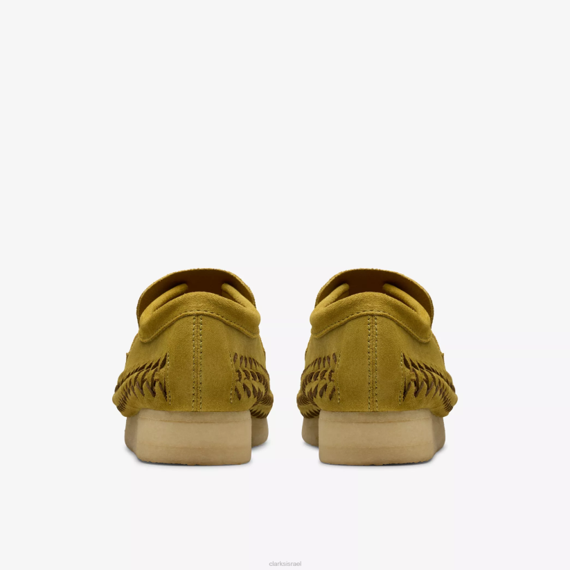 V268669 זמש זית Clarks מארג לופר של wallabee