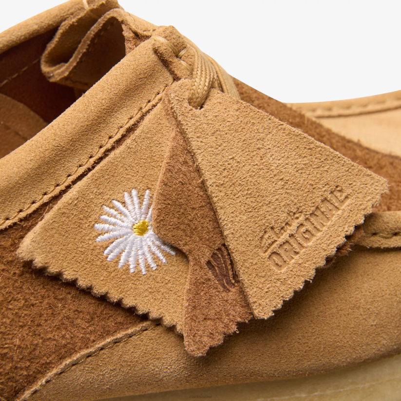 V268676 לא מוגדר Clarks שילוב שיזוף wallabee