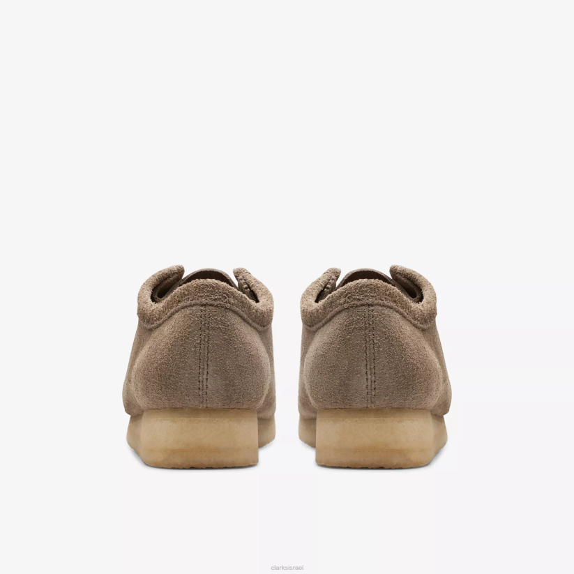 V268683 זמש אפור כהה Clarks וואלאבי