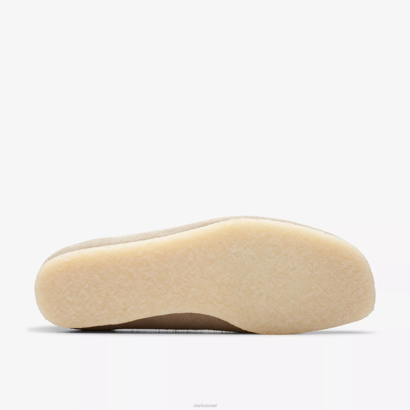 V268684 זמש אפור בהיר Clarks וואלאבי