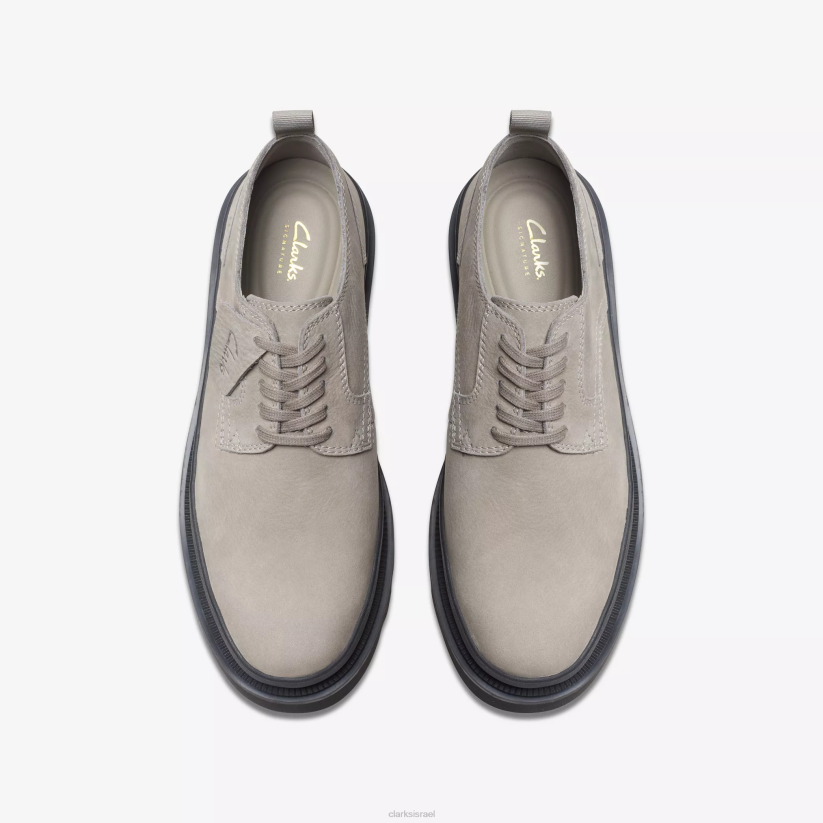 V268704 נובוק אפור Clarks תחרה באדל
