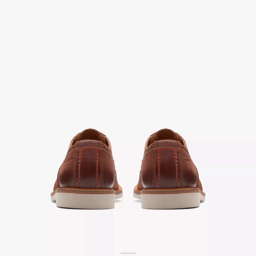 V268710 עור שזוף כהה Clarks גבול עור אטיקוס