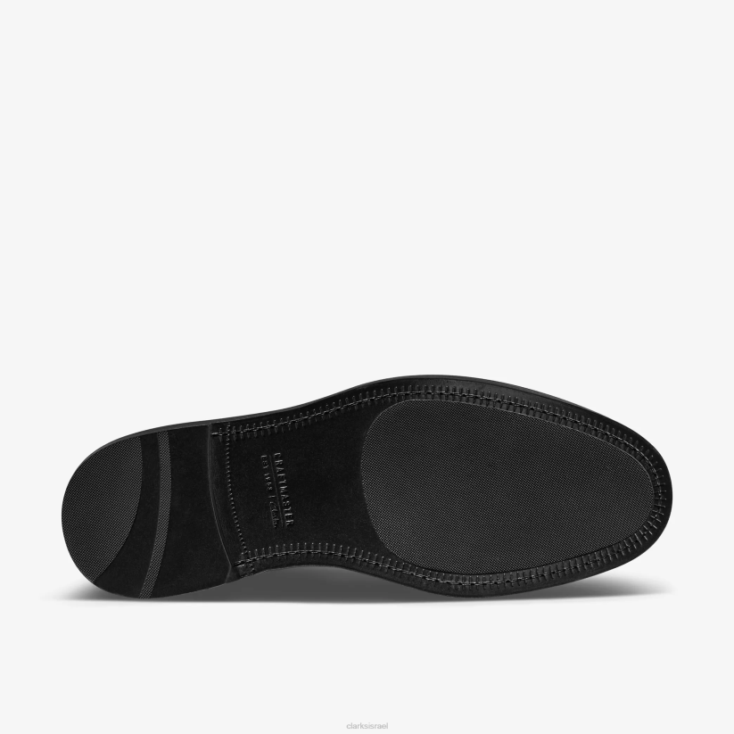 V268714 טקסטיל חום Clarks מרטין רוז לגברים אוקספורד 2