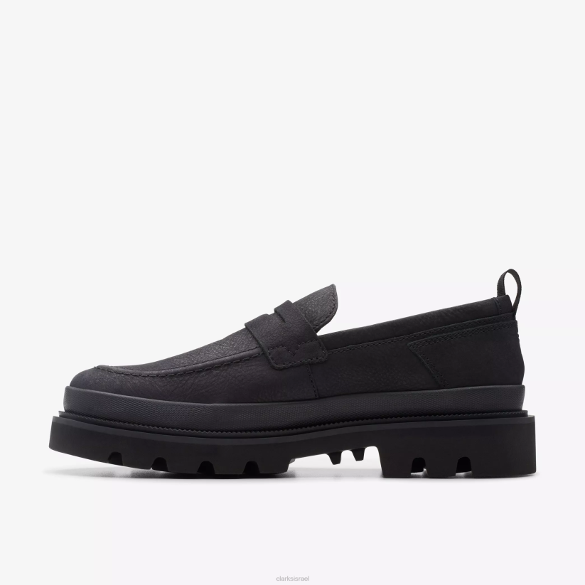 V268724 נובוק שחור Clarks צעד באדל