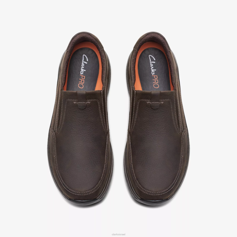 V268728 חום כהה התמוטט Clarks קלארקס פרו צעד