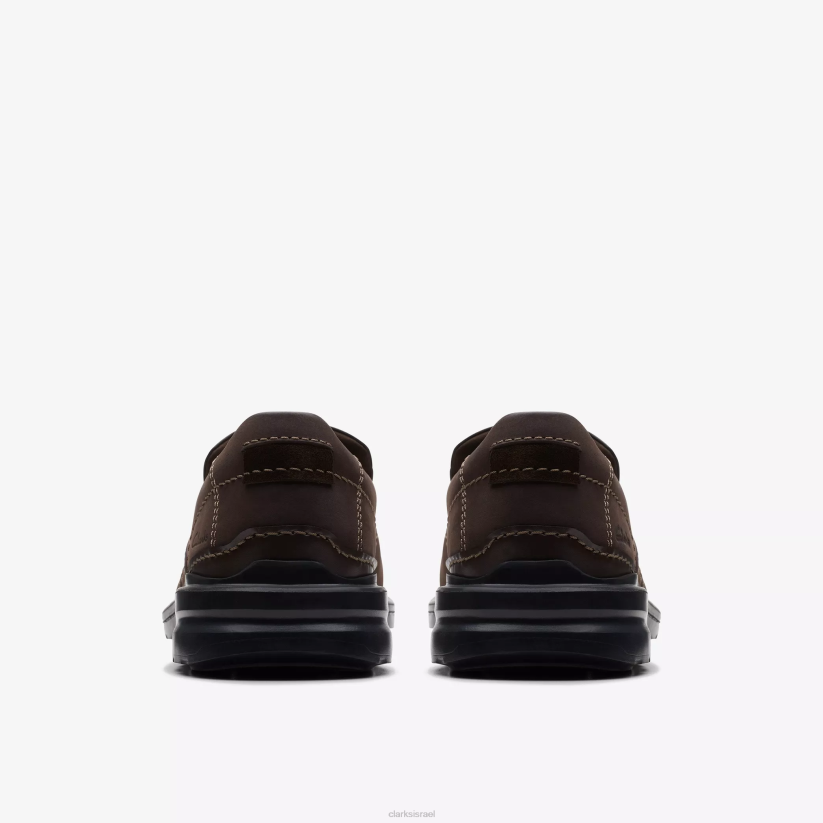 V268744 עור חום כהה Clarks צעד גסלר