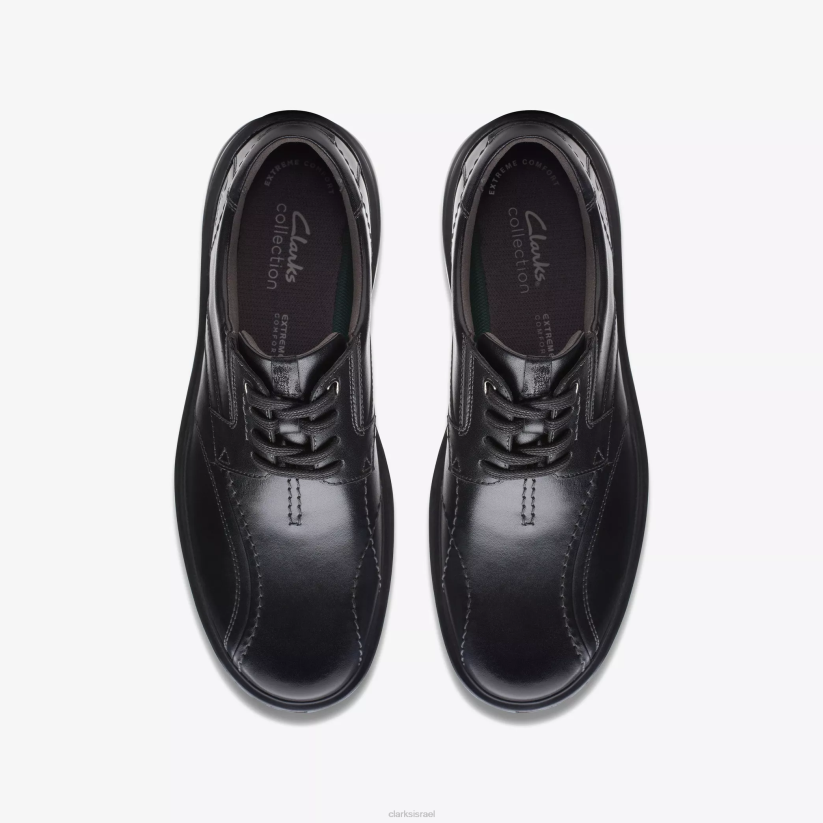 V268747 עור שחור Clarks תחרה גסלר