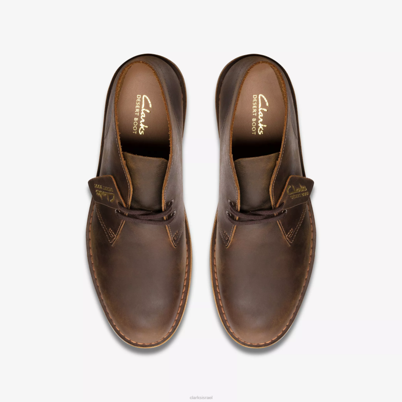 V268749 עור שעוות דבורים Clarks מגף מדבר evo