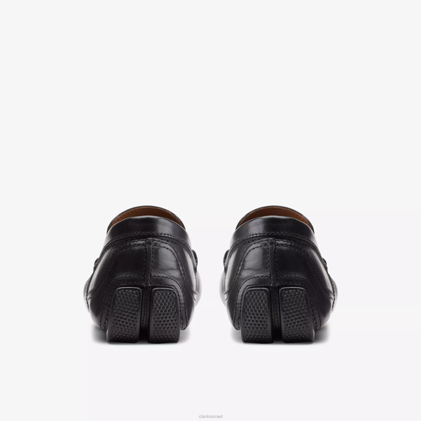 V268754 עור שחור Clarks מרקמן מישור