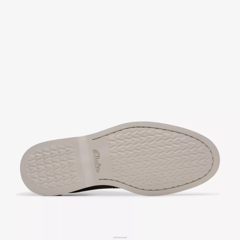 V268767 עור חום כהה Clarks אטיקוס שלום