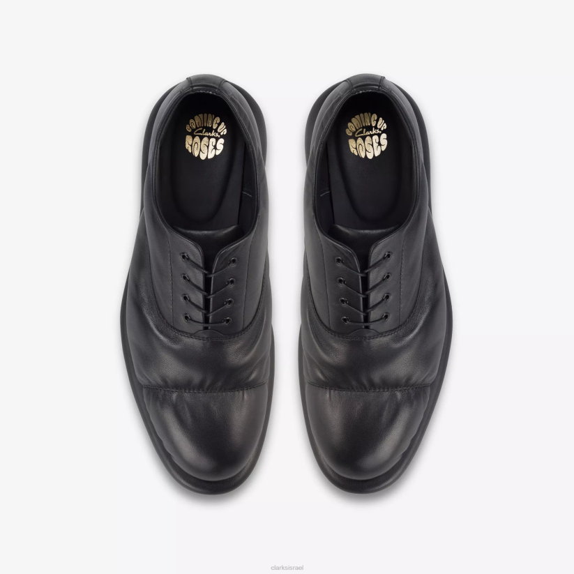 V268773 עור שחור Clarks מרטין רוז לגבר אוקספורד 1
