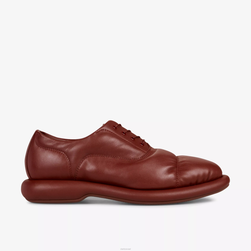 V268775 עור oxblood Clarks מרטין רוז לגבר אוקספורד 1