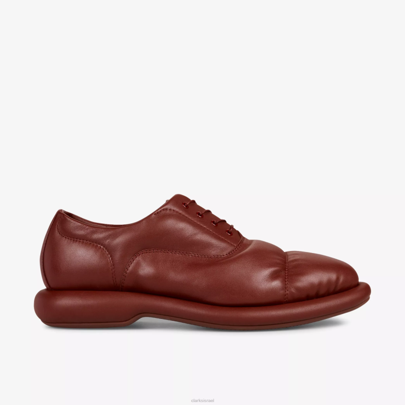 V268775 עור oxblood Clarks מרטין רוז לגבר אוקספורד 1