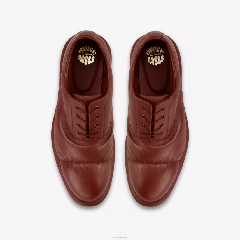 V268775 עור oxblood Clarks מרטין רוז לגבר אוקספורד 1