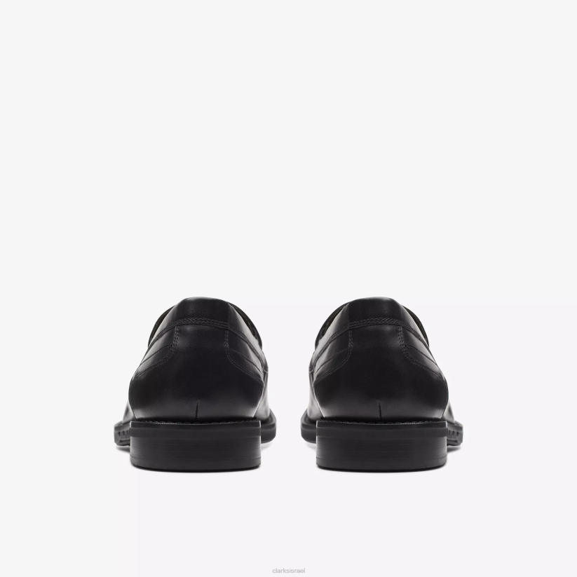 V268786 עור שחור Clarks צעד ענק