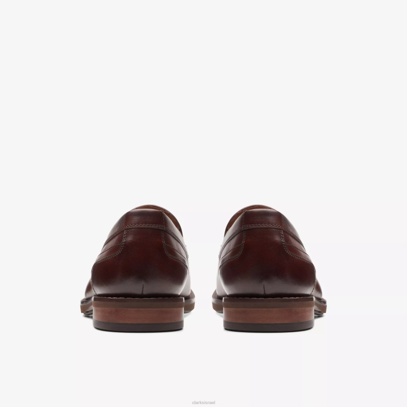 V268787 עור חום Clarks צעד ענק