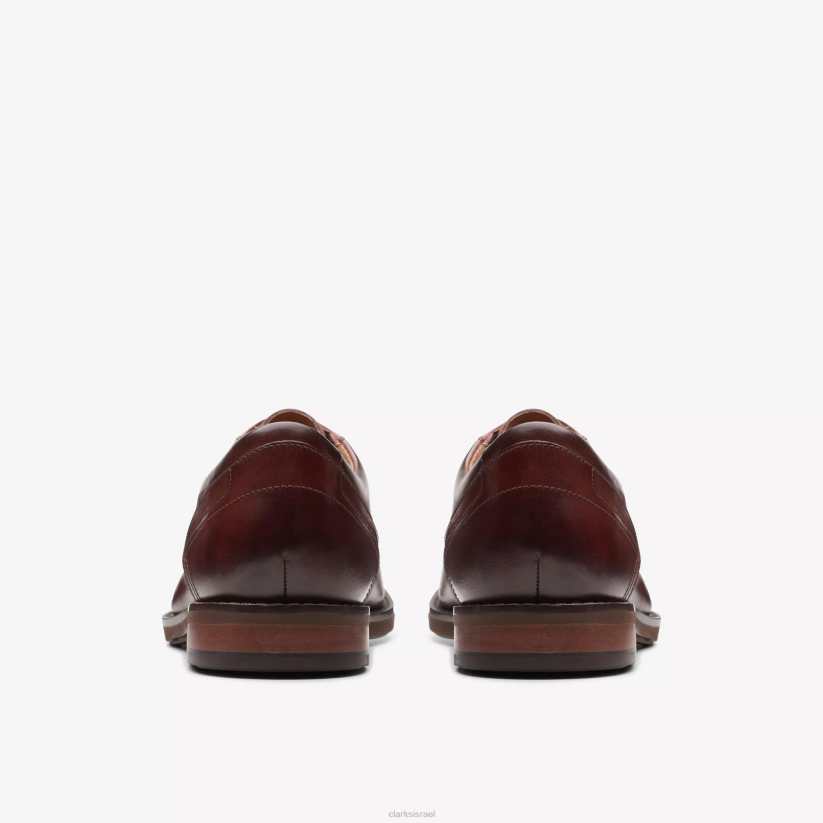 V268788 עור חום Clarks תחרה ענקית