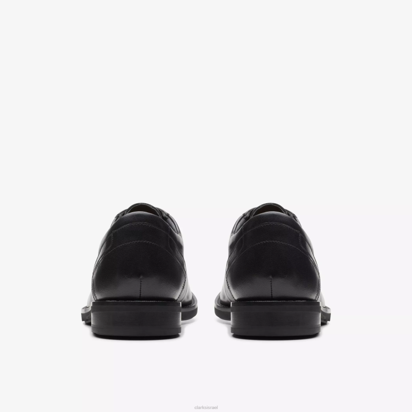 V268789 עור שחור Clarks תחרה ענקית