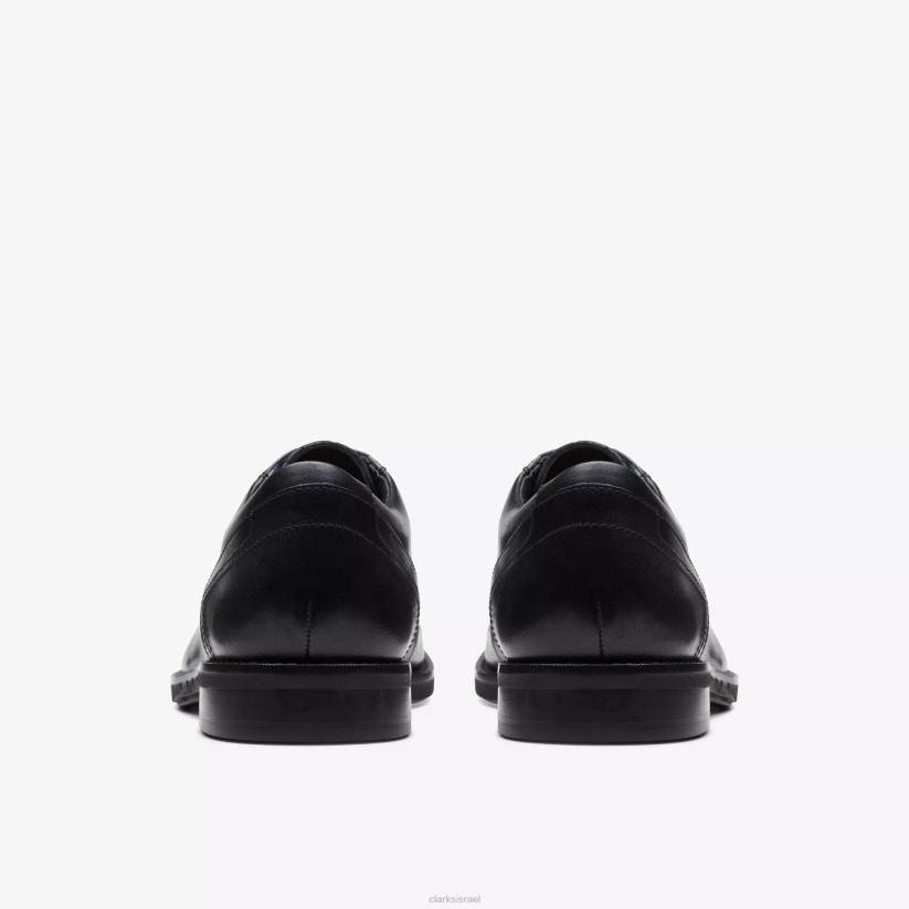 V268793 עור שחור Clarks כובע ענק