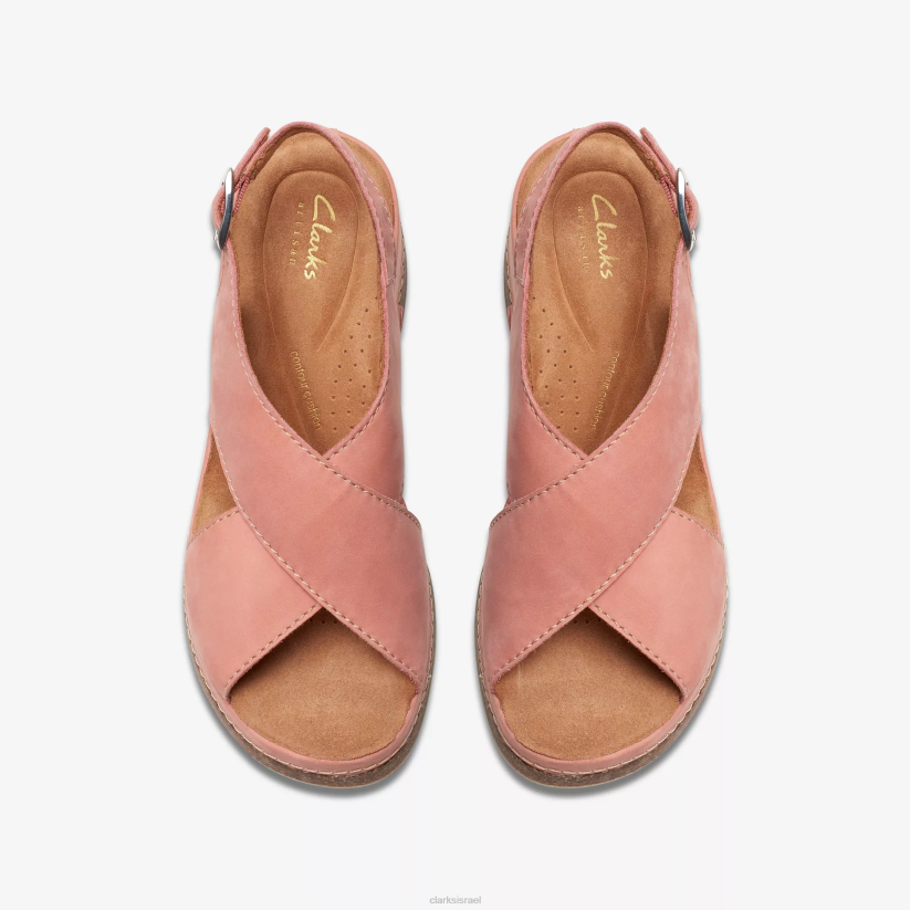 V2687 אפרסק נובוק Clarks צעד קסנדה