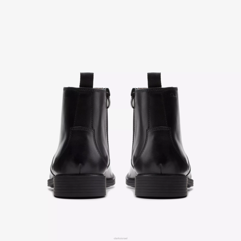 V268800 עור שחור Clarks whiddon zip