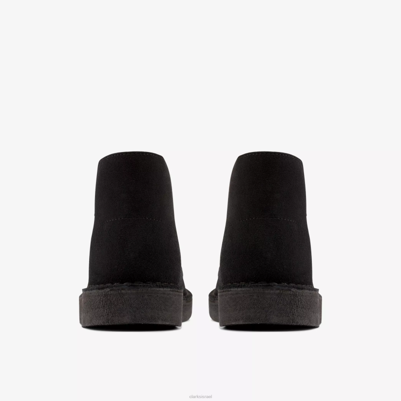 V268807 זמש שחור Clarks פחם מדברי