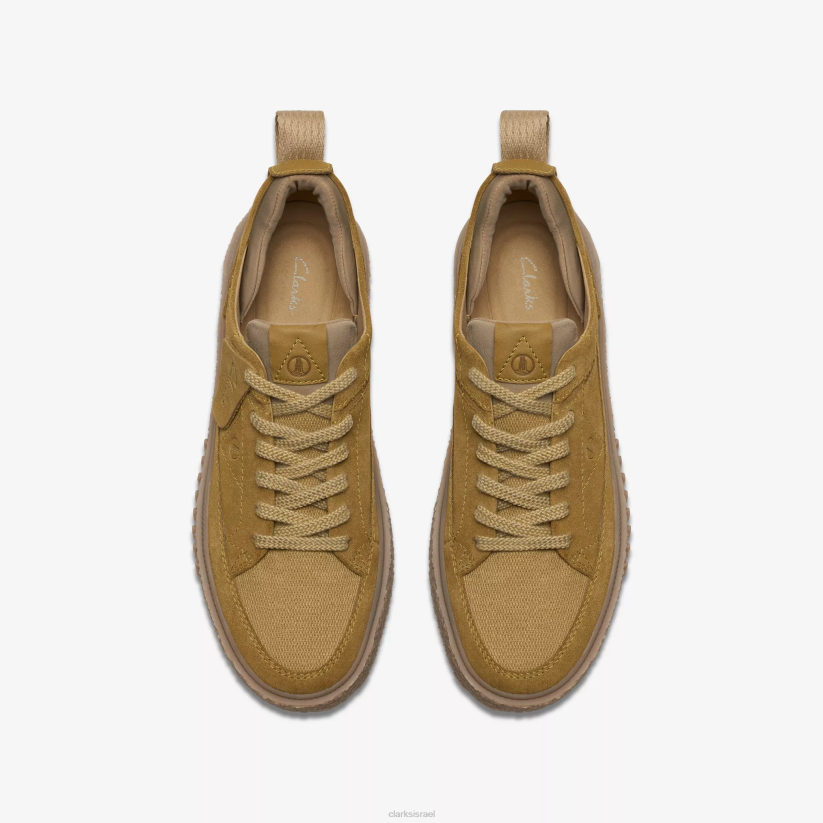 V268814 זמש זית בהיר Clarks תחרה סומרסט