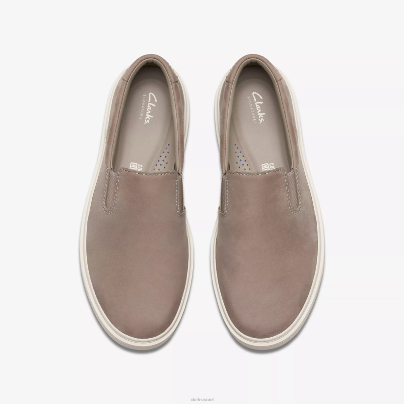 V268820 נובוק אפור Clarks מלאכה מהירה ללכת