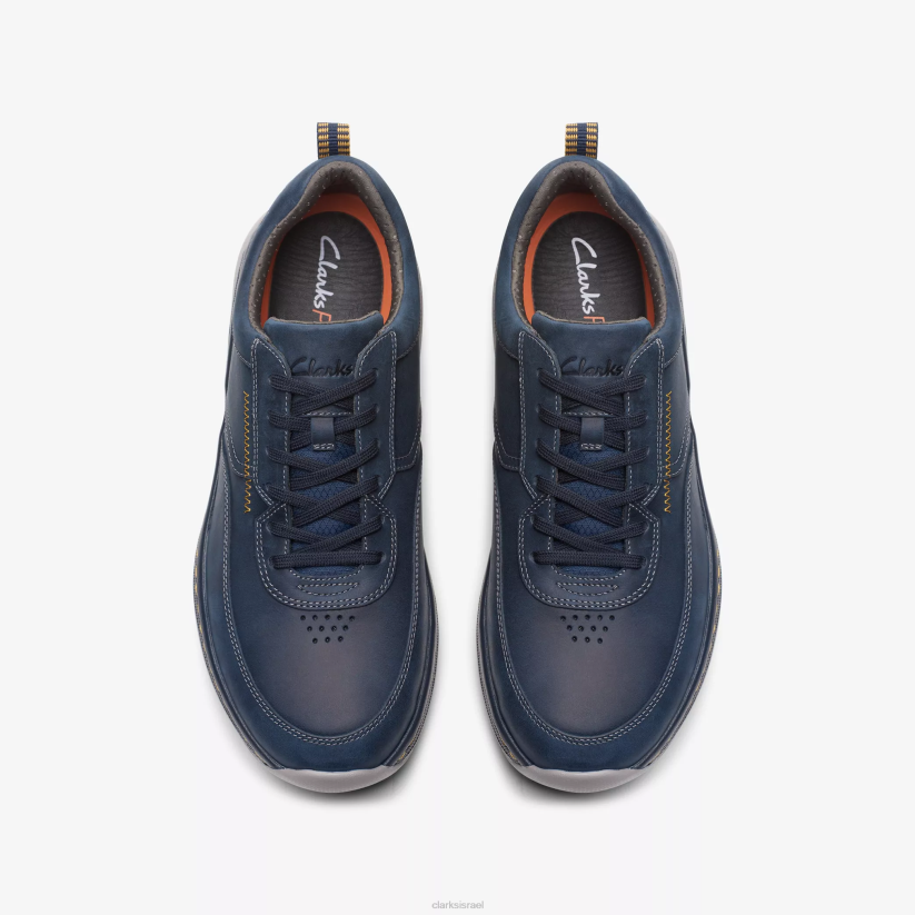 V268827 עור נייבי Clarks קלארקס פרו תחרה