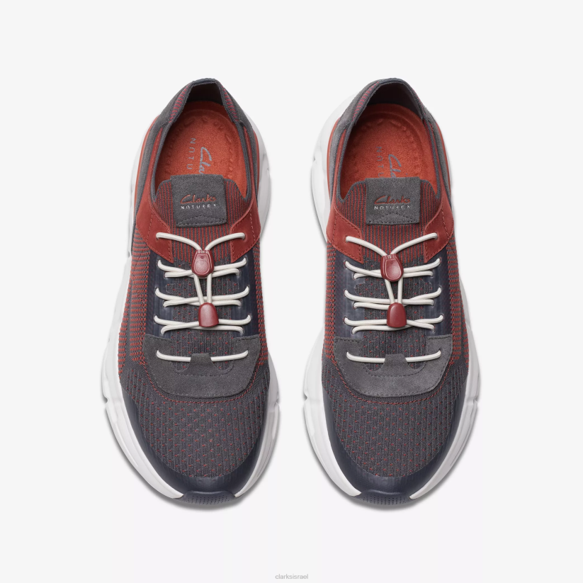 V268839 שילוב אפור כהה Clarks nxe לסרוג