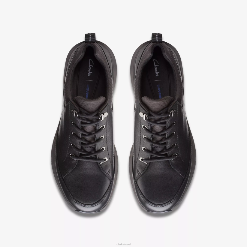 V268850 עור שחור Clarks וייב של גל 2.0