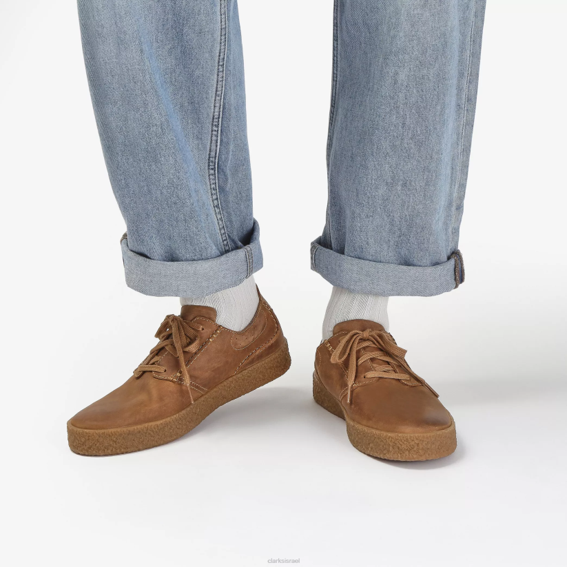 V268854 עור שזוף כהה Clarks תחרה של streethill