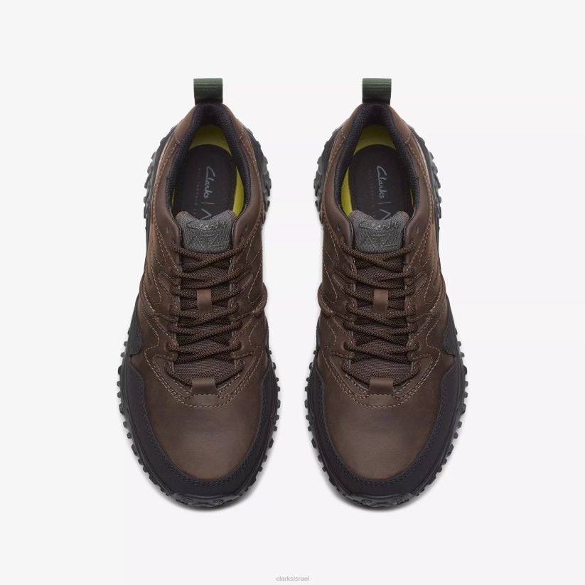 V268861 עור חום כהה Clarks atl walk go עמיד למים