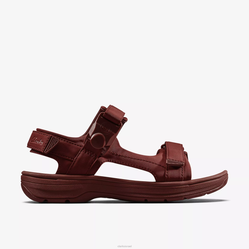 V268869 טקסטיל oxblood Clarks סנדל גברים מרטין רוז 2
