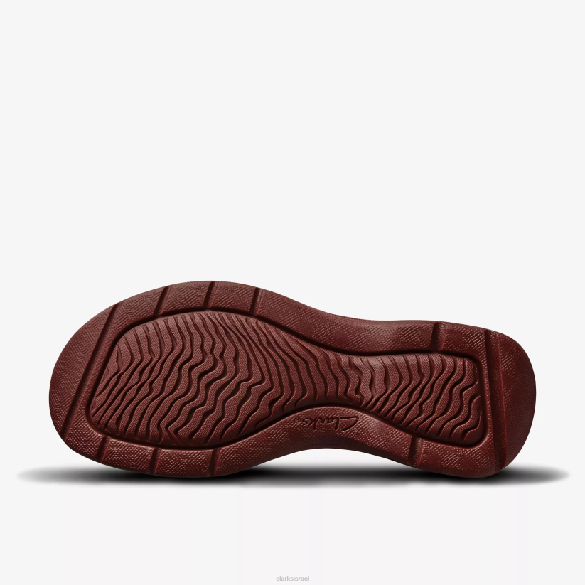 V268869 טקסטיל oxblood Clarks סנדל גברים מרטין רוז 2