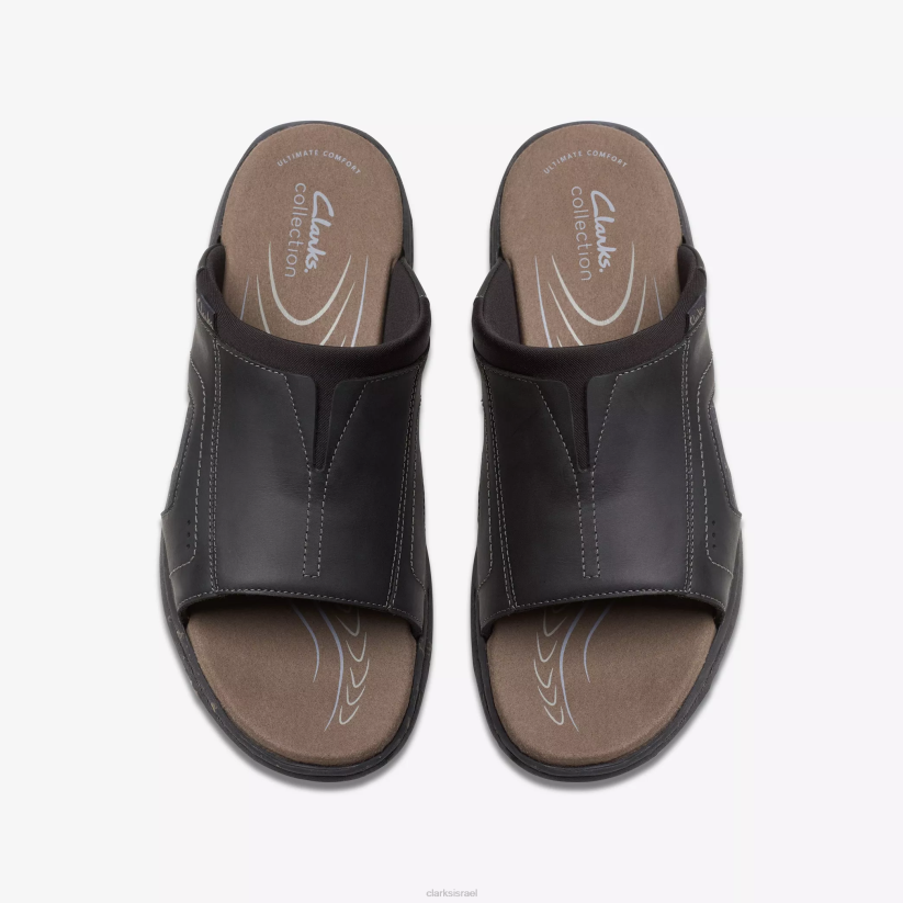 V268870 עור שחור Clarks להקת ווקפורד