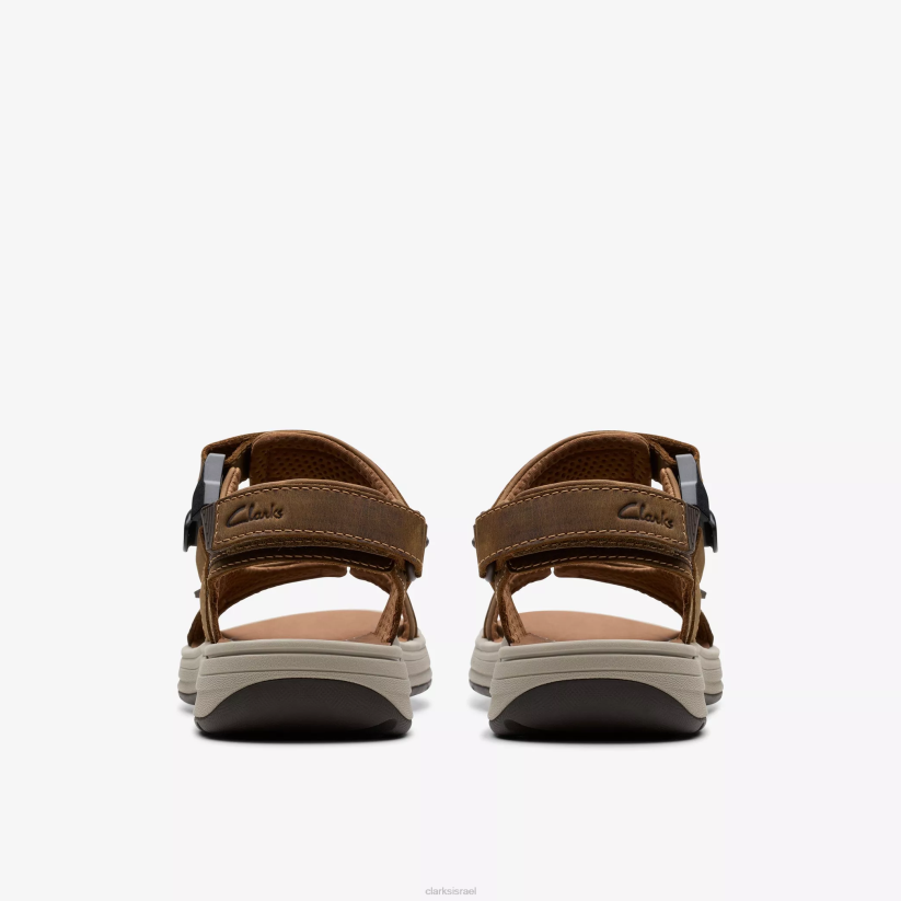 V268881 עור שזוף בהיר Clarks שביל מלוח