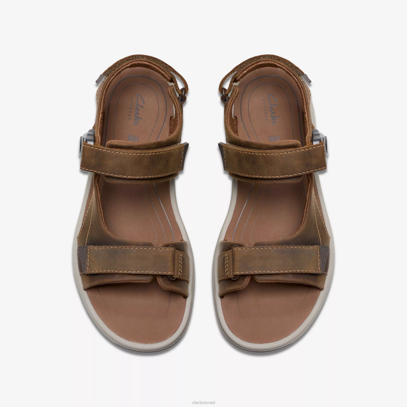 V268881 עור שזוף בהיר Clarks שביל מלוח