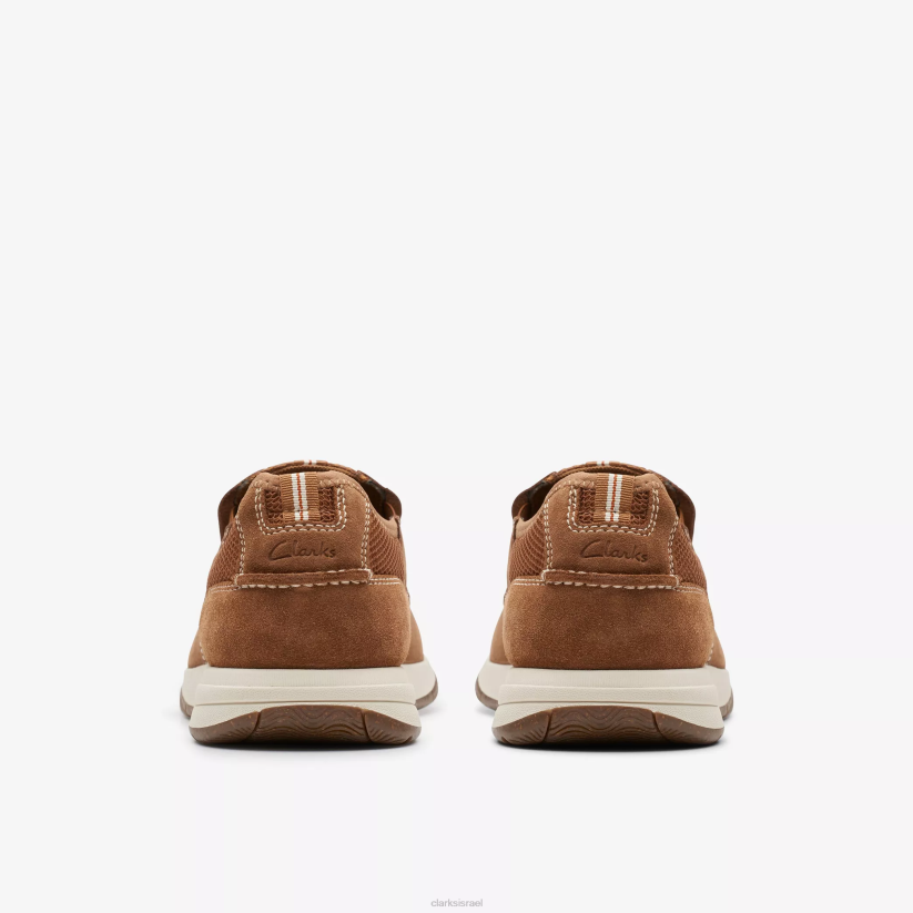 V268892 נובוק בצבע שזוף בהיר Clarks step view sailview