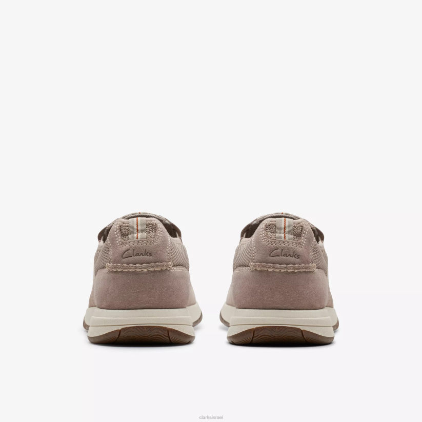 V268894 נובוק אפור בהיר Clarks step view sailview