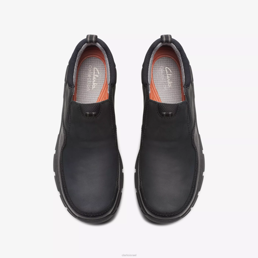 V268901 עור שחור Clarks צעד walpath
