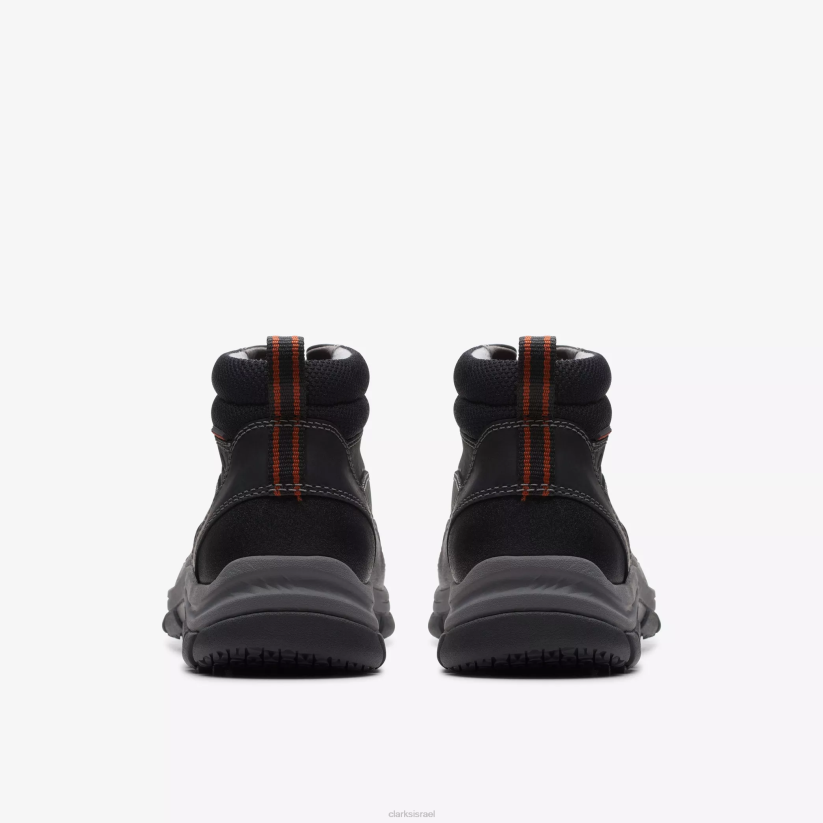 V268908 עור שחור Clarks walpath zip