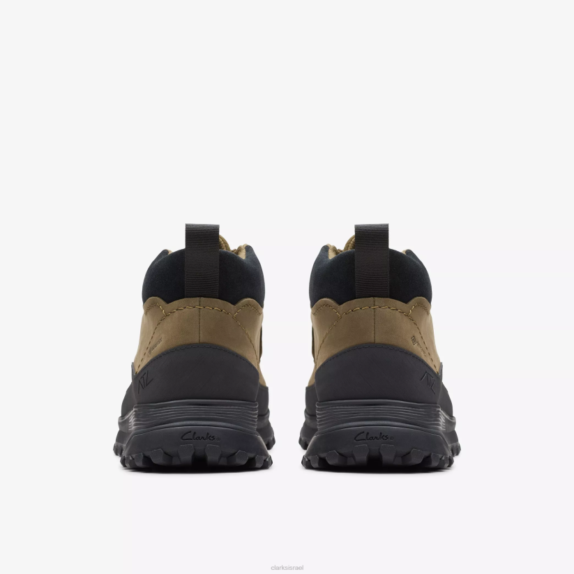 V268917 נובוק זית כהה Clarks atl trek wall boot gor-tex